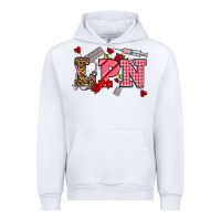 White valentinesday lpn Urban Hoodie - NancyCooperArtShop