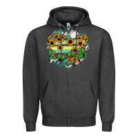 Charcoal Heather Pennsylvania State Map Zipper Hoodie - RanaPortraitStore