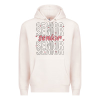 Pale Pink senior Premium Hoodie - MaliasSmallBusiness
