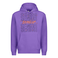Purple senior Premium Hoodie - MaliasSmallBusiness