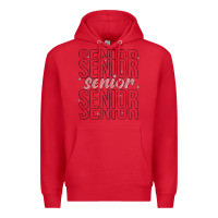 Red senior Premium Hoodie - MaliasSmallBusiness