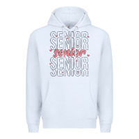 White senior Premium Hoodie - MaliasSmallBusiness
