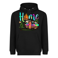 Black home camp Heavyweight Hoodie - JahusDesignShop