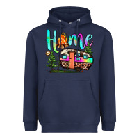 Navy home camp Heavyweight Hoodie - JahusDesignShop