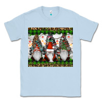 Dusty Blue gnomes Christmas Classic Tee - RanaPortraitStore