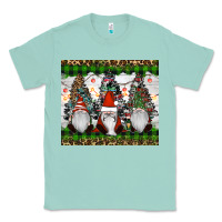 Seafoam gnomes Christmas Classic Tee - RanaPortraitStore
