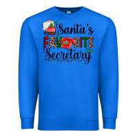 True Royal santa's favorite secretary Premium Sweatshirt - AdoDesignShop