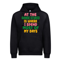 Black at the dance studio is where i spend  most of my d Urban Hoodie - MaliasSmallBusiness