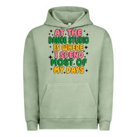 Pigment Oil Green at the dance studio is where i spend  most of my d Urban Hoodie - MaliasSmallBusiness