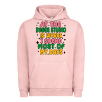 Pigment Salmon at the dance studio is where i spend  most of my d Urban Hoodie - MaliasSmallBusiness