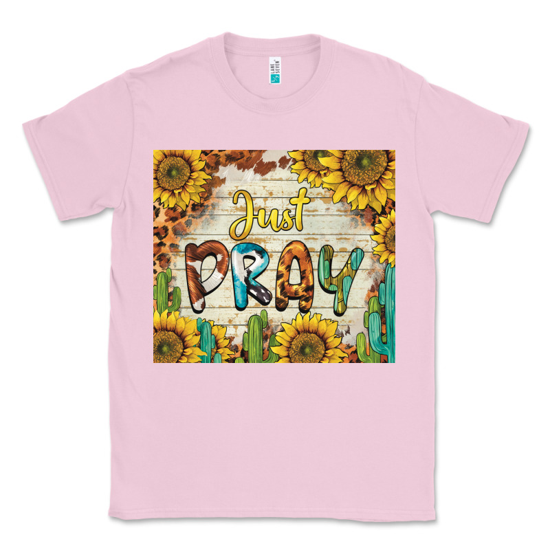 Just Pray Classic Tee by BarkalooDesign | Teevron