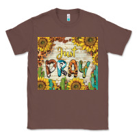Chestnut just pray Classic Tee - BarkalooDesign