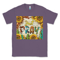 Lavender just pray Classic Tee - BarkalooDesign