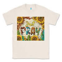 Natural just pray Classic Tee - BarkalooDesign