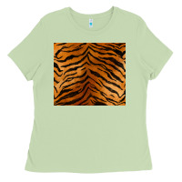 Matcha handdrawn tiger pattern Ladies Tee - BarkalooDesign