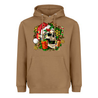 Toasted Coconut christmas skull and gift Heavyweight Hoodie - AdoDesignShop