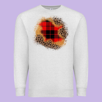 Christmas Patch Premium Sweatshirt Designed By Jahusdesignshop