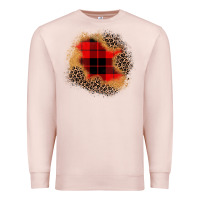 Pale Pink christmas patch Premium Sweatshirt - JahusDesignShop