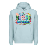 Blue Mist speech pathologist Premium Hoodie - MaliasSmallBusiness