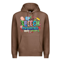 Chestnut speech pathologist Premium Hoodie - MaliasSmallBusiness