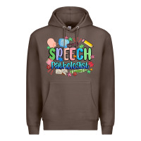 Coffee speech pathologist Premium Hoodie - MaliasSmallBusiness
