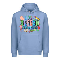 Colony Blue speech pathologist Premium Hoodie - MaliasSmallBusiness