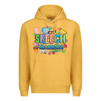 Mustard speech pathologist Premium Hoodie - MaliasSmallBusiness