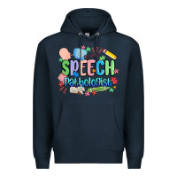 Navy speech pathologist Premium Hoodie - MaliasSmallBusiness