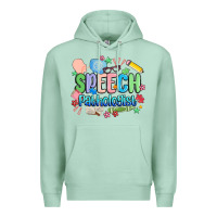 Seafoam speech pathologist Premium Hoodie - MaliasSmallBusiness