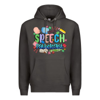 Smoke speech pathologist Premium Hoodie - MaliasSmallBusiness