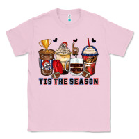 Bubblegum Pink tis' the season american football coffee cups Classic Tee - Zillion Design Studio