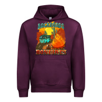 Mauve Wine backroads and bonfire Urban Hoodie - NancyCooperArtShop