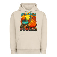 Pigment French Oak backroads and bonfire Urban Hoodie - NancyCooperArtShop
