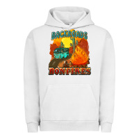 Pigment Lunar Rock backroads and bonfire Urban Hoodie - NancyCooperArtShop