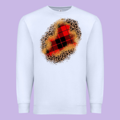 Christmas Patch Premium Sweatshirt Designed By Jahusdesignshop