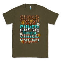 Army Green super tired super hungry super pregnant Classic Tee - texasbilliewilder