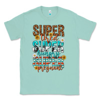 Seafoam super tired super hungry super pregnant Classic Tee - texasbilliewilder