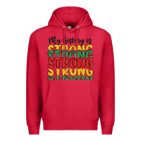 Cardinal my history is strong Premium Hoodie - MaliasSmallBusiness