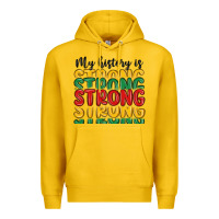 Lemon my history is strong Premium Hoodie - MaliasSmallBusiness