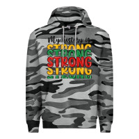 Slate Camo my history is strong Premium Hoodie - MaliasSmallBusiness