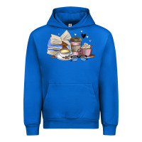 Cobalt coffee and books Urban Hoodie - MaliasSmallBusiness