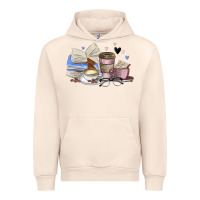 Sandshell coffee and books Urban Hoodie - MaliasSmallBusiness