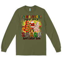 Army Green torn between looki like a snack and eatin one Long Sleeve Tee - Zillion Design Studio