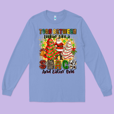 Long Sleeve Tee torn between looki like a snack and eatin one