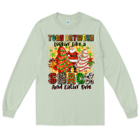 Matcha torn between looki like a snack and eatin one Long Sleeve Tee - Zillion Design Studio