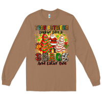 Toasted Coconut torn between looki like a snack and eatin one Long Sleeve Tee - Zillion Design Studio