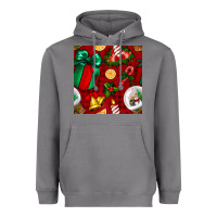Storm christmas snow globe seamless pattern Heavyweight Hoodie - BundleAndBundleShop