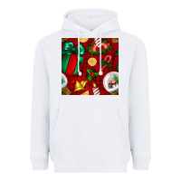 White christmas snow globe seamless pattern Heavyweight Hoodie - BundleAndBundleShop