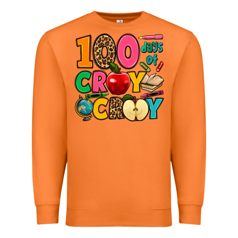 100 Days Of Cray Cray Premium Sweatshirt by Jasminsmagicworld | Teevron