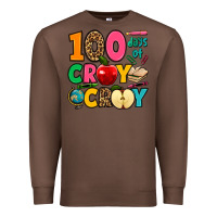 Chestnut 100 days of cray cray Premium Sweatshirt - Jasminsmagicworld